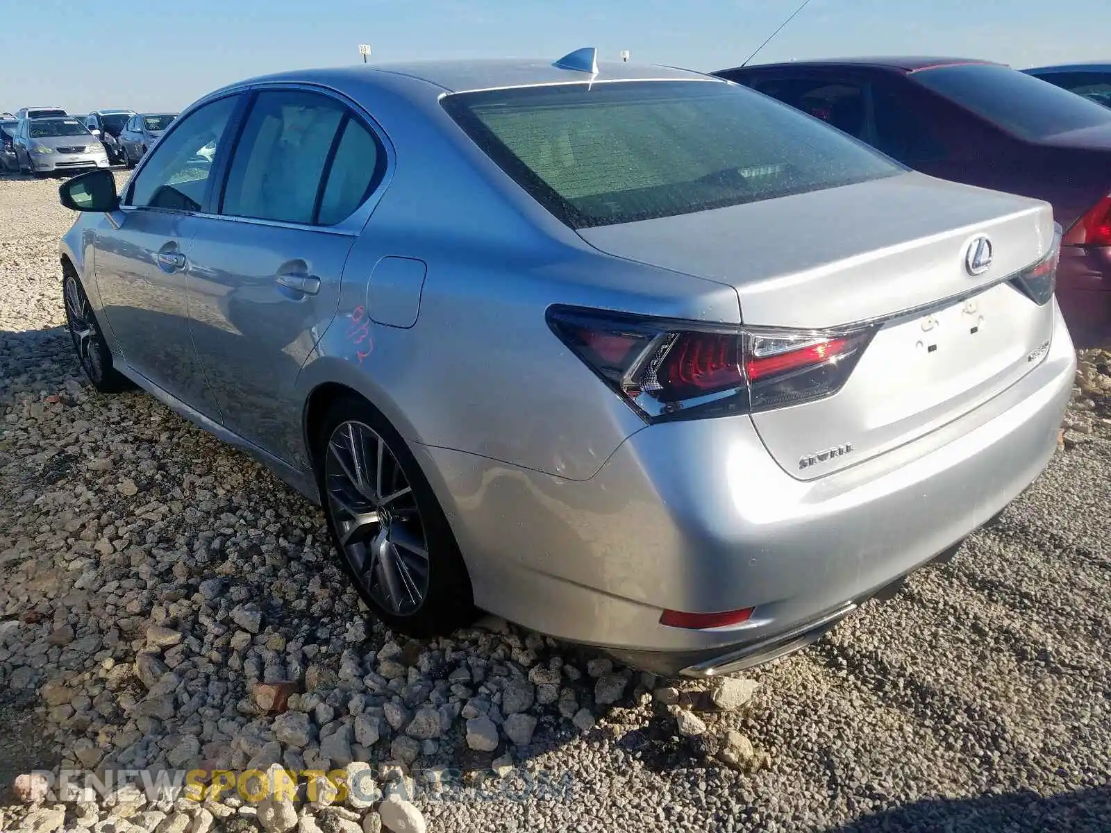 3 Photograph of a damaged car JTHBZ1BL2KA017275 LEXUS GS 350 BAS 2019