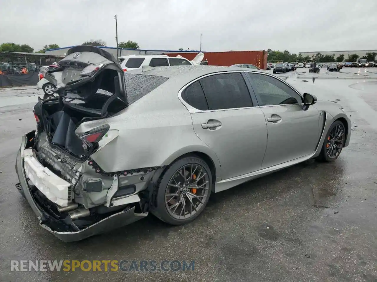 3 Фотография поврежденного автомобиля JTHBP1BLXKA002951 LEXUS GS-F 2019