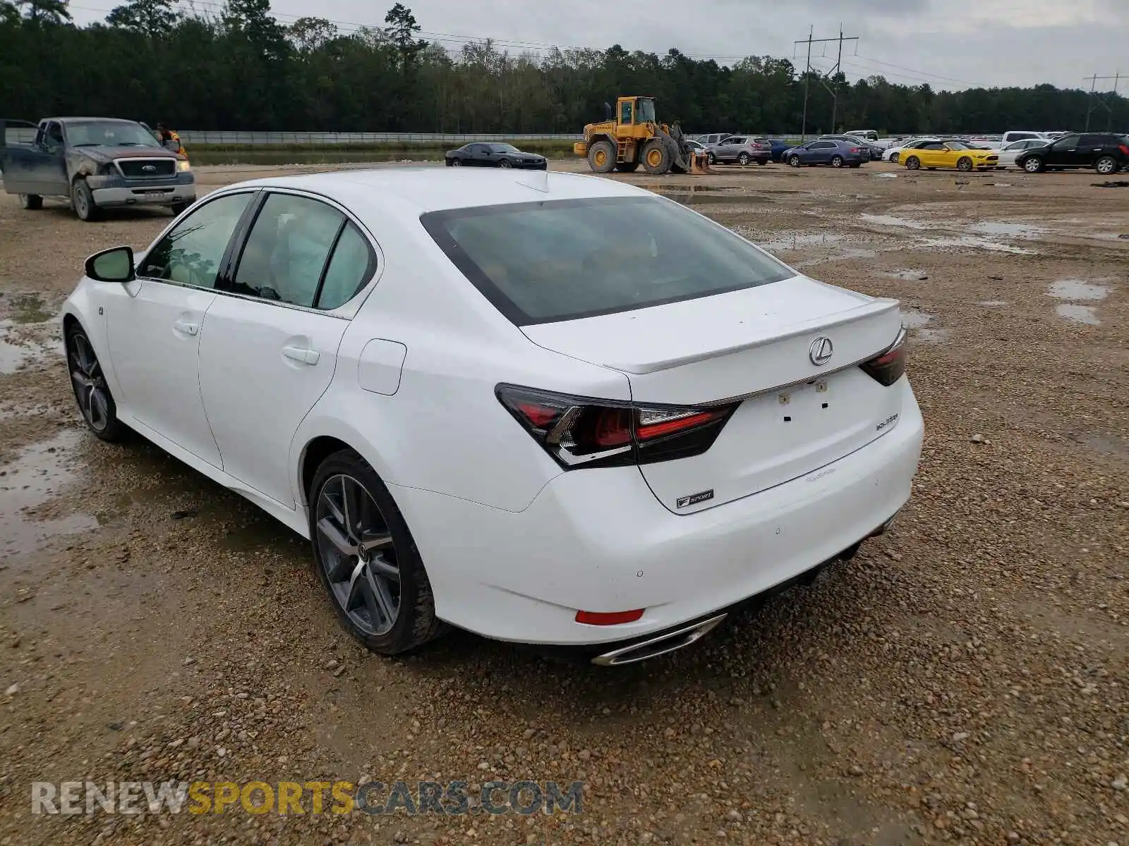 3 Photograph of a damaged car JTHBZ1BL0KA017470 LEXUS GS350 2019