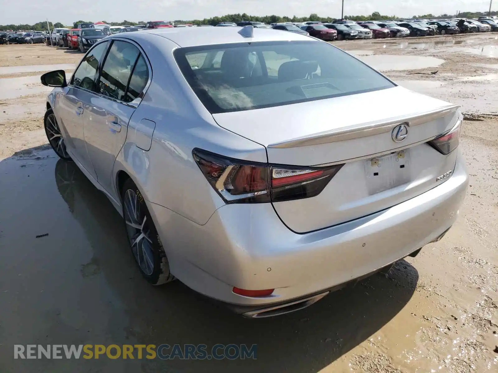 3 Photograph of a damaged car JTHBZ1BL3KA016992 LEXUS GS350 2019