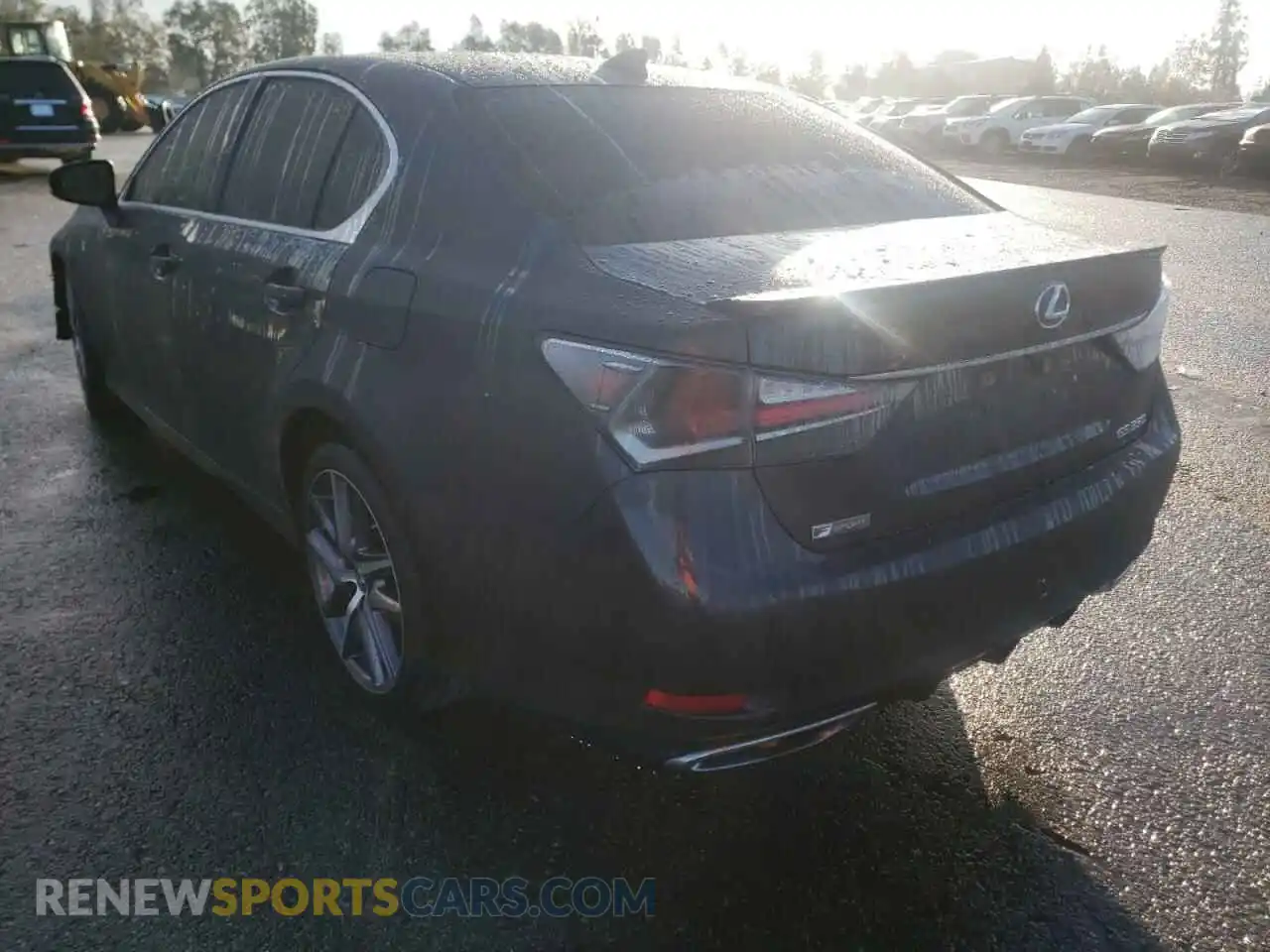 3 Фотография поврежденного автомобиля JTHBZ1BL3KA019200 LEXUS GS350 2019