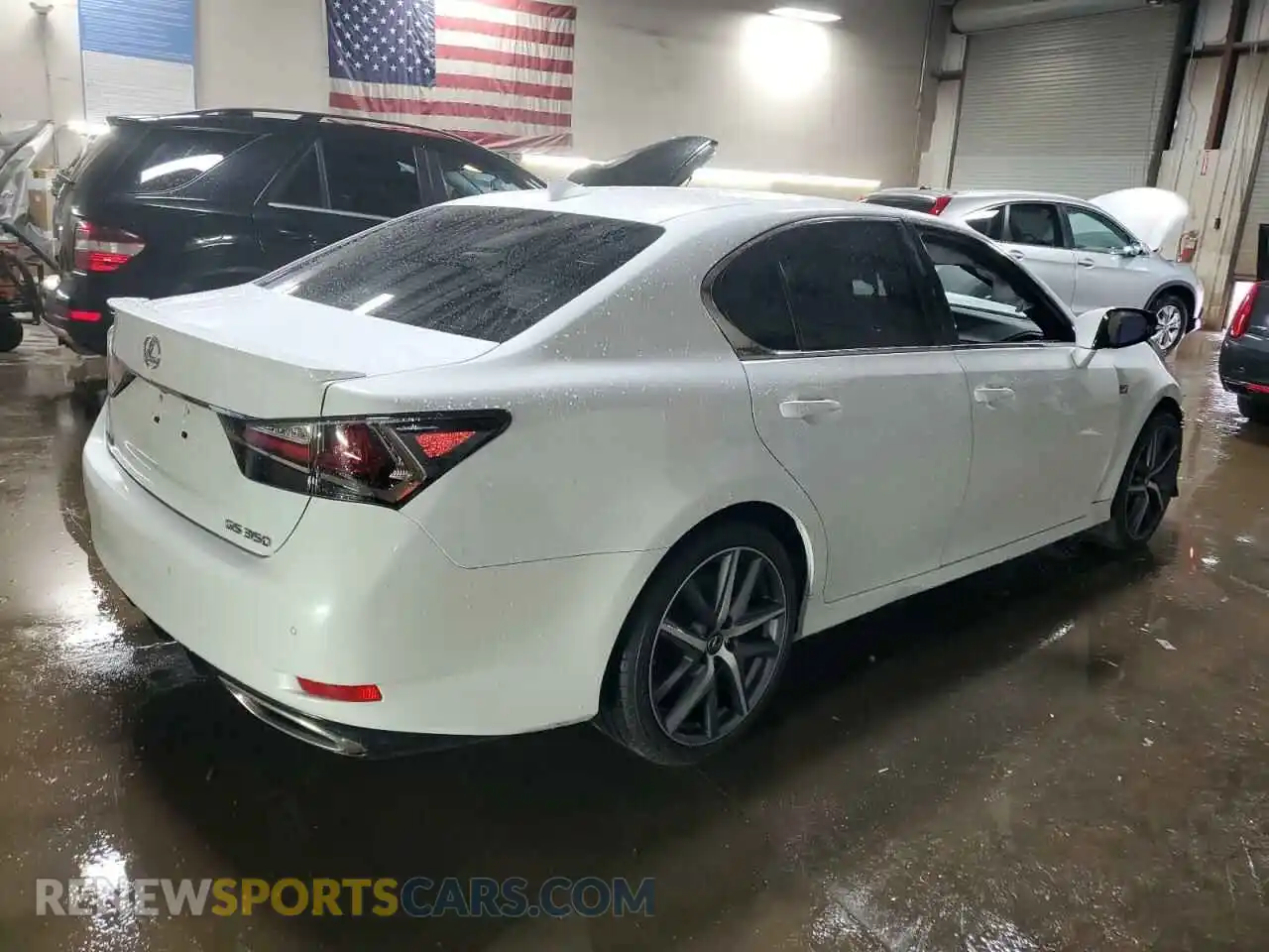 3 Photograph of a damaged car JTHBZ1BL6KA017053 LEXUS GS350 2019