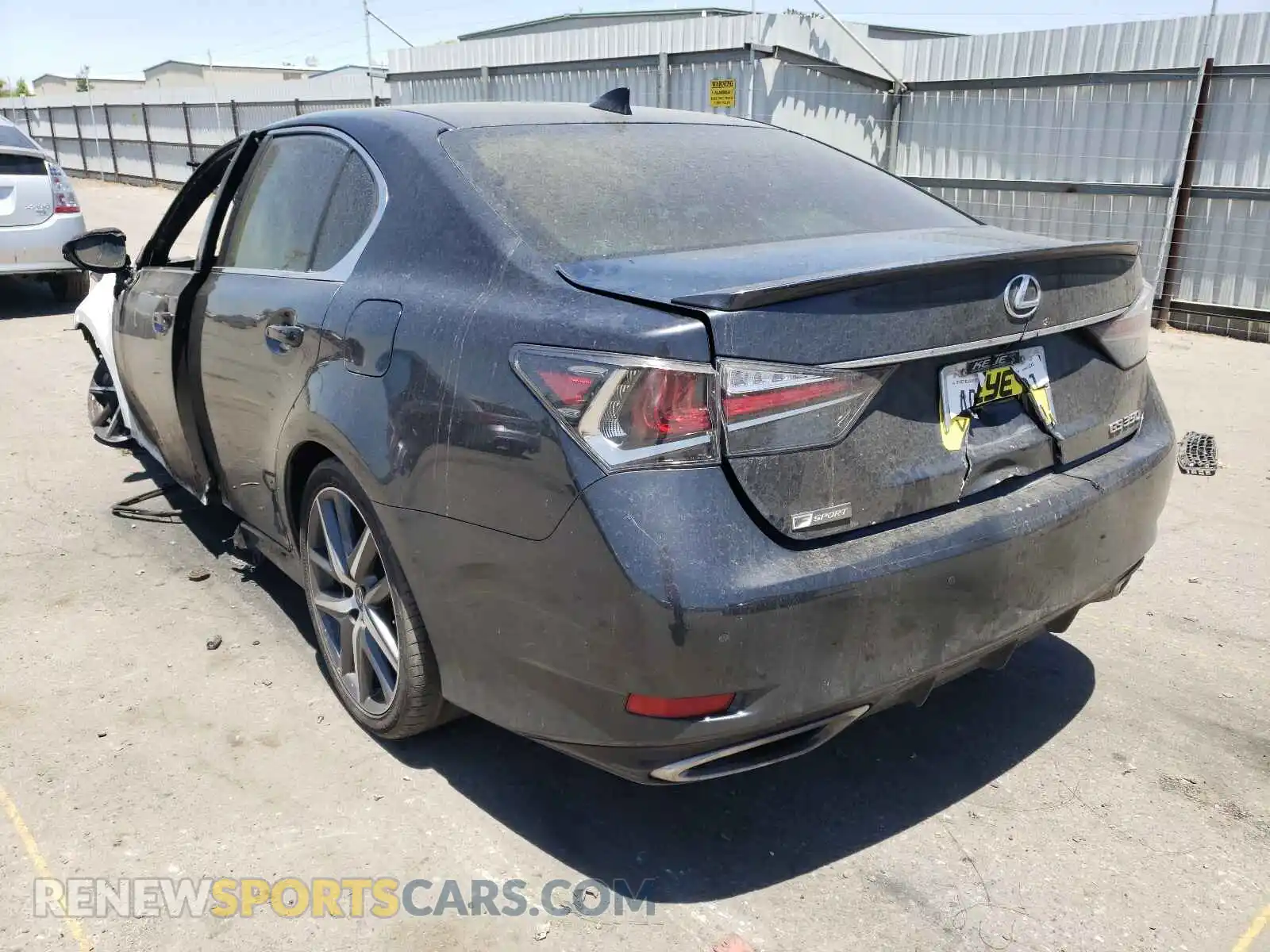 3 Photograph of a damaged car JTHBZ1BL8KA018219 LEXUS GS350 2019