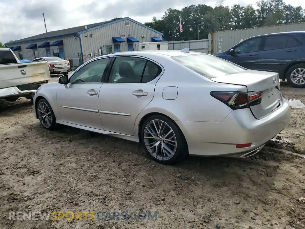 2 Photograph of a damaged car JTHBZ1BLXKA018514 LEXUS GS350 2019