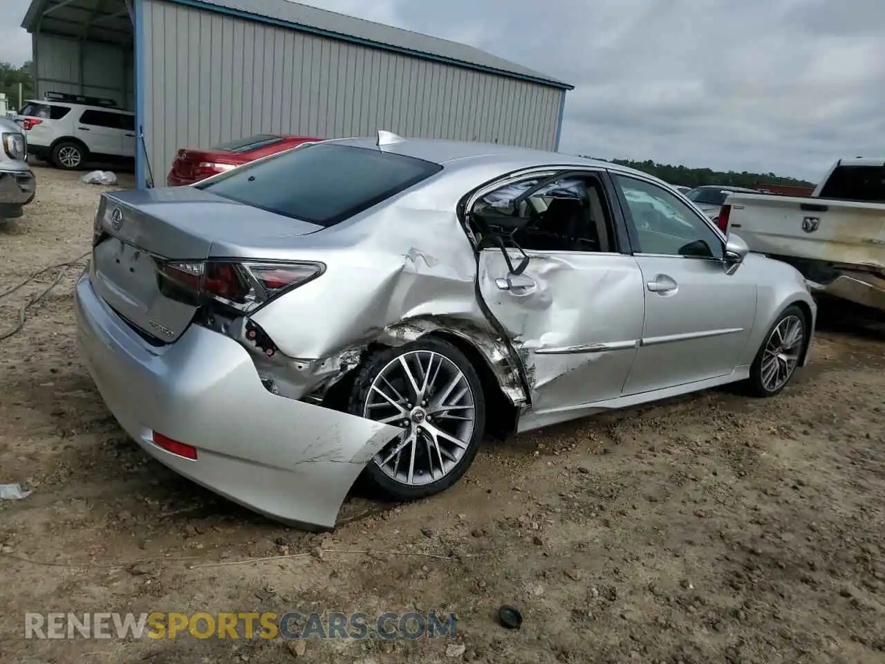 3 Photograph of a damaged car JTHBZ1BLXKA018514 LEXUS GS350 2019