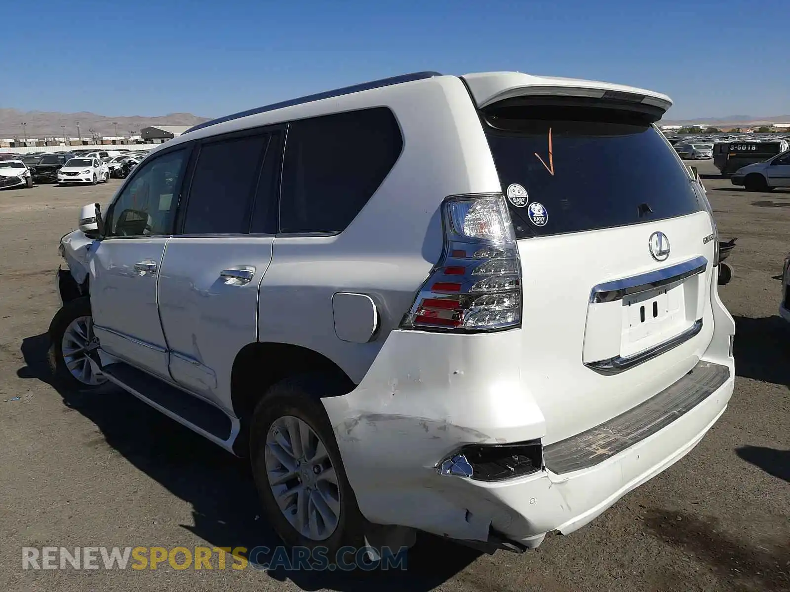 3 Photograph of a damaged car JTJBM7FX0K5216010 LEXUS GX 2019