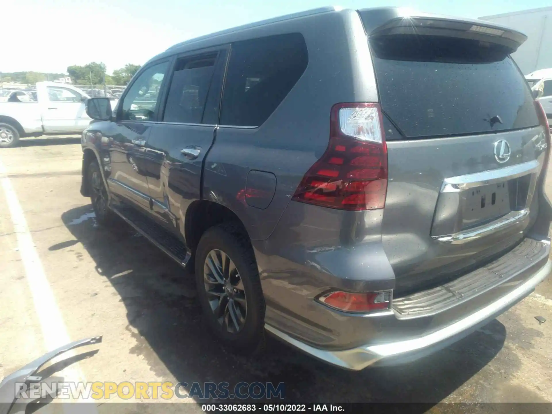 3 Фотография поврежденного автомобиля JTJBM7FX0K5222440 LEXUS GX 2019