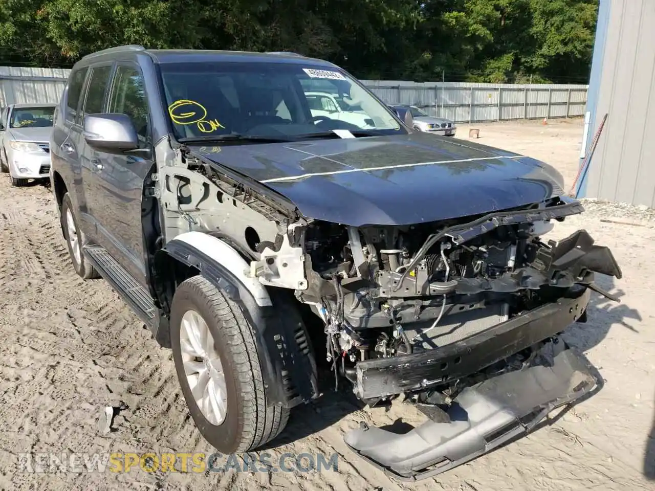 1 Фотография поврежденного автомобиля JTJBM7FX1K5238663 LEXUS GX 2019