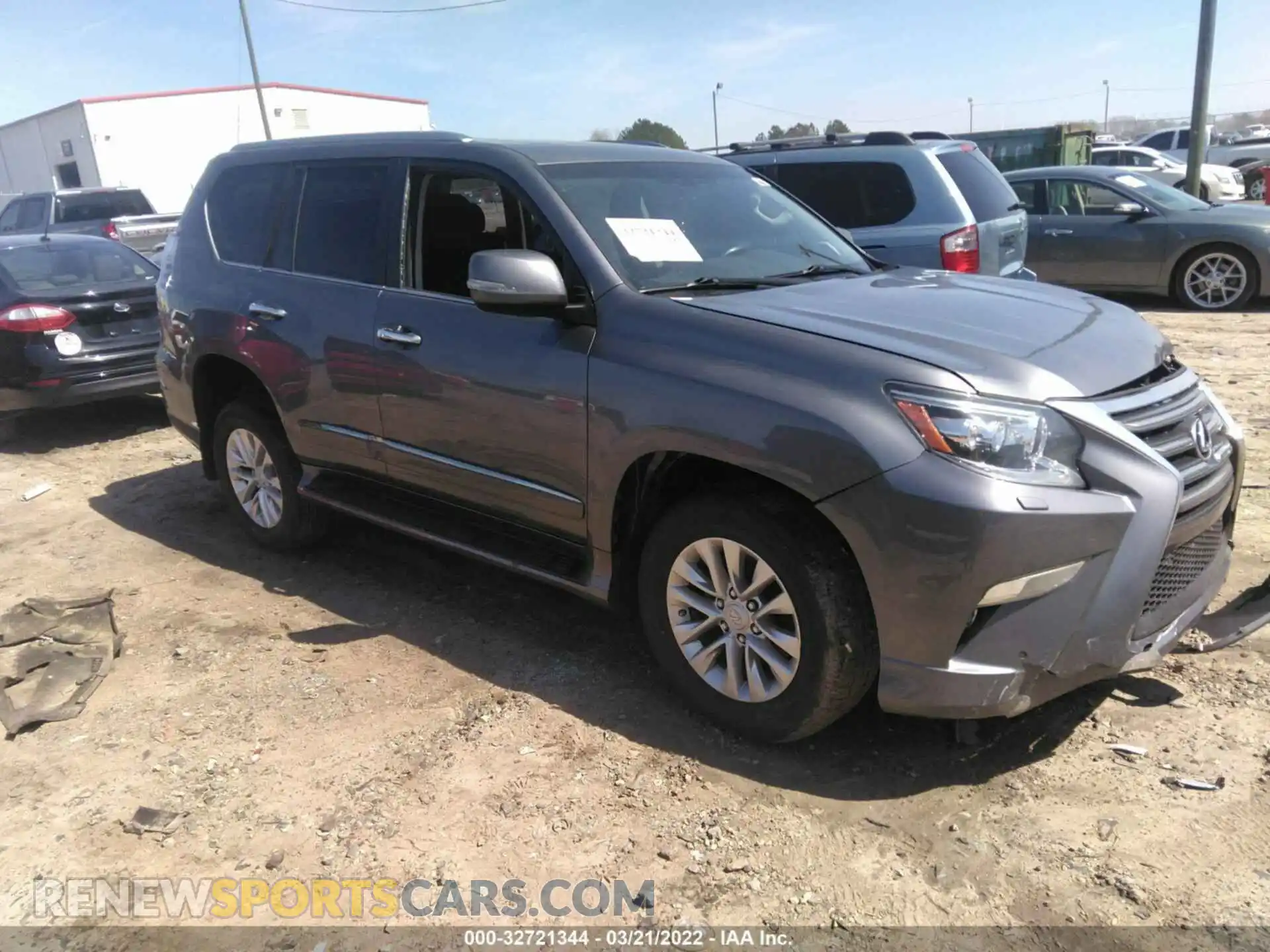 1 Фотография поврежденного автомобиля JTJBM7FX2K5216588 LEXUS GX 2019