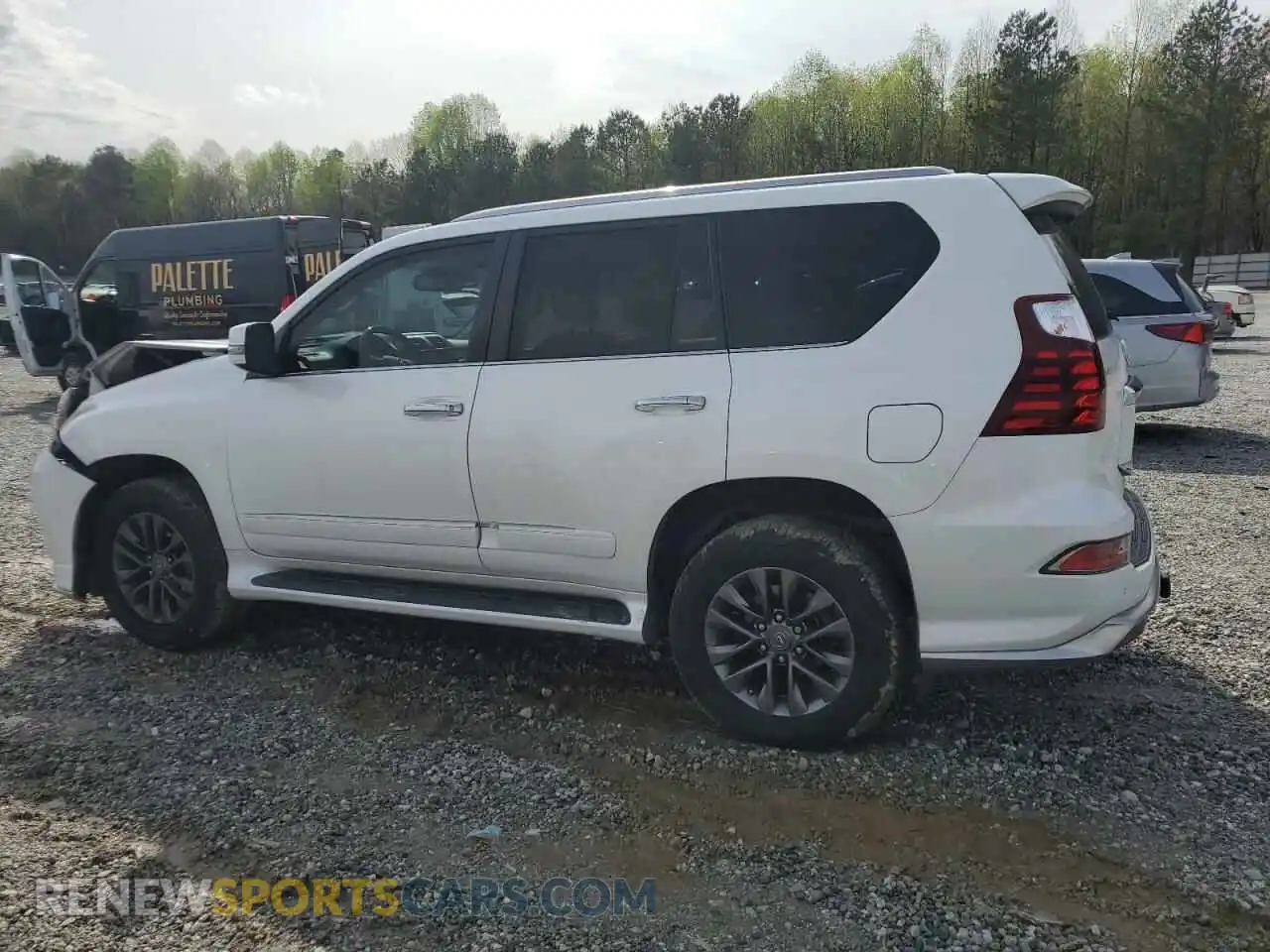 2 Фотография поврежденного автомобиля JTJBM7FX2K5223931 LEXUS GX 2019