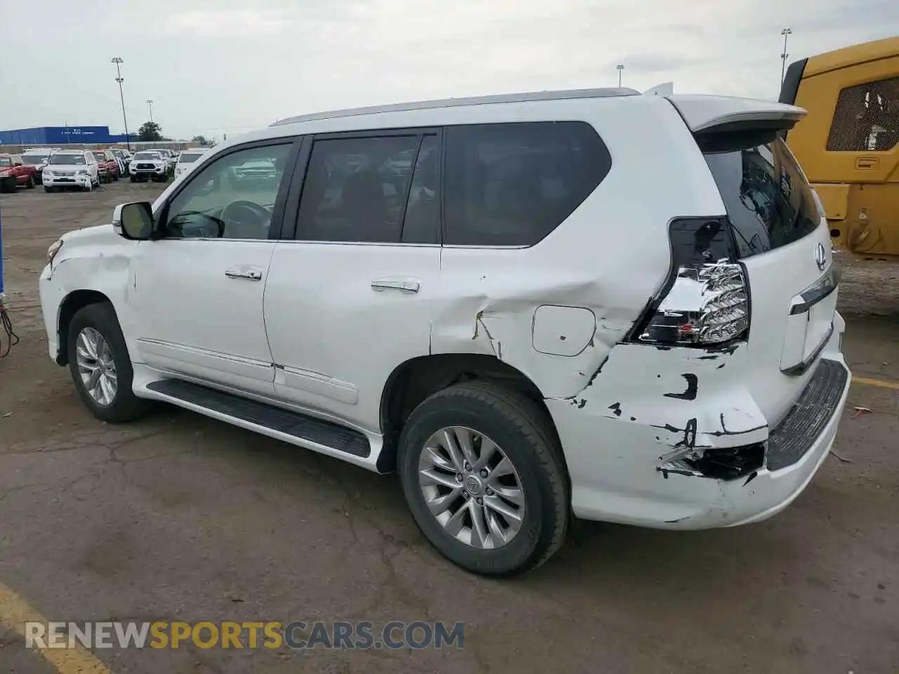 2 Фотография поврежденного автомобиля JTJBM7FX2K5225789 LEXUS GX 2019
