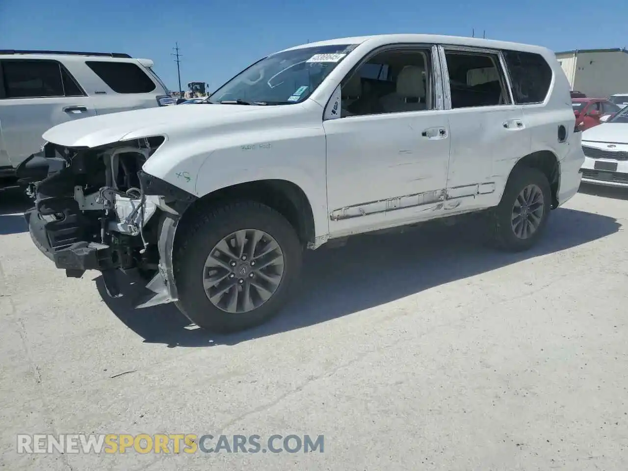 1 Фотография поврежденного автомобиля JTJBM7FX2K5236324 LEXUS GX 2019