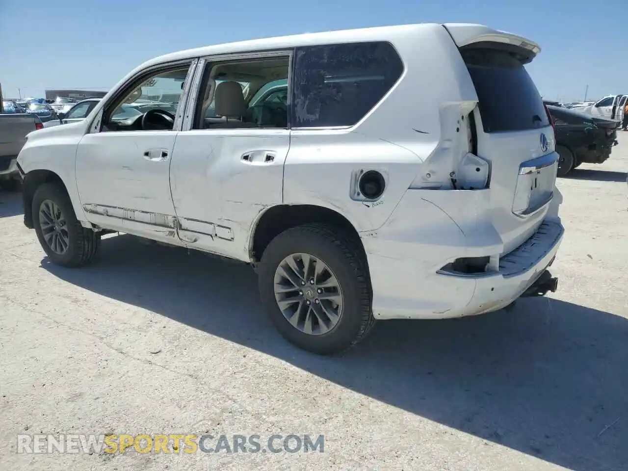 2 Фотография поврежденного автомобиля JTJBM7FX2K5236324 LEXUS GX 2019
