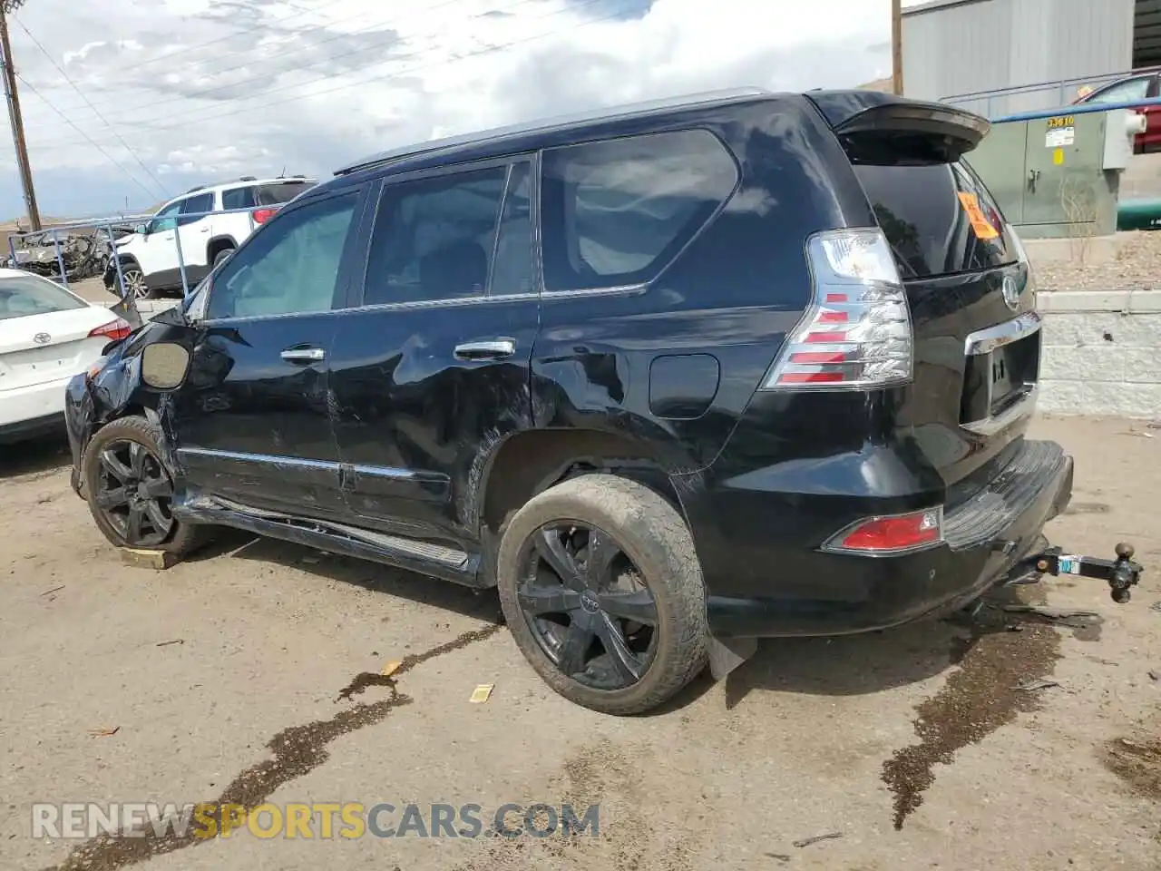 2 Photograph of a damaged car JTJBM7FX4K5212672 LEXUS GX 2019