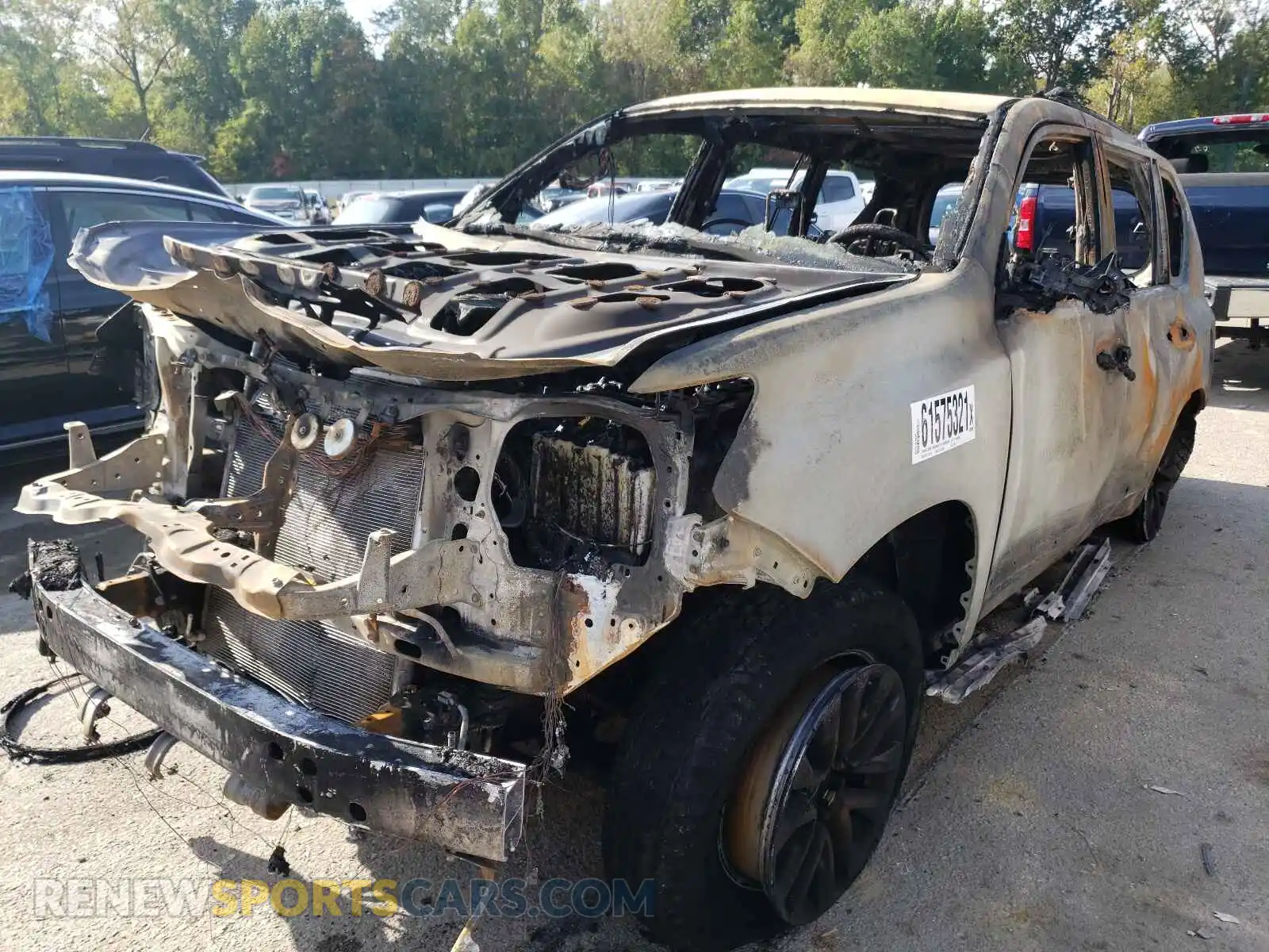2 Photograph of a damaged car JTJBM7FX4K5234204 LEXUS GX 2019