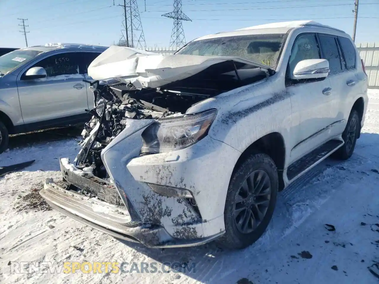2 Photograph of a damaged car JTJBM7FX5K5218576 LEXUS GX 2019