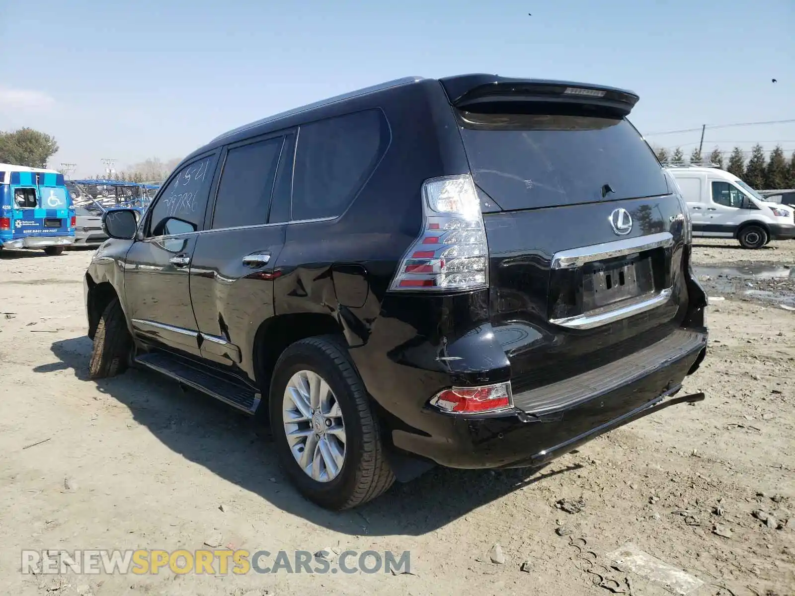3 Photograph of a damaged car JTJBM7FX5K5220764 LEXUS GX 2019