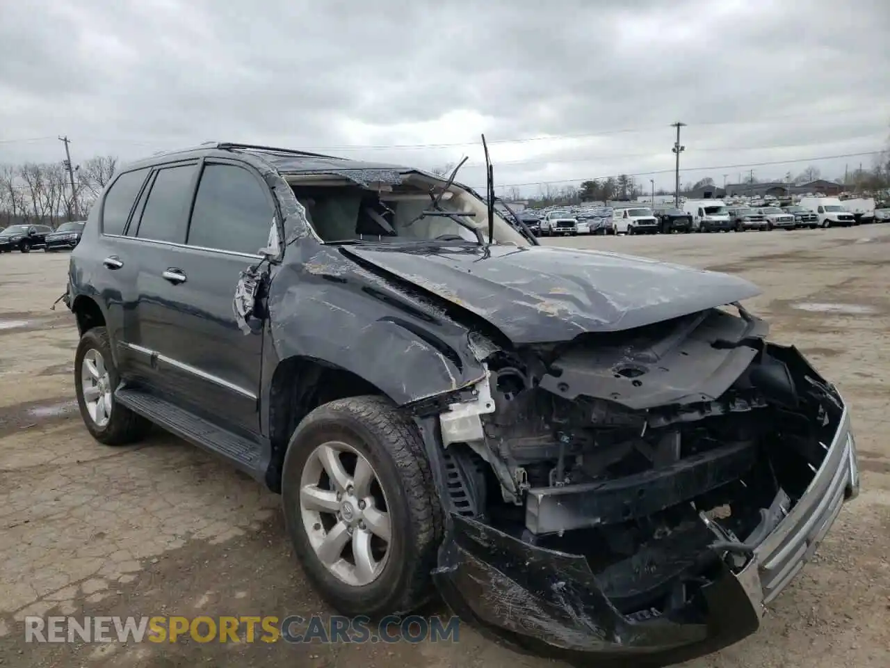 1 Фотография поврежденного автомобиля JTJBM7FX6K5214486 LEXUS GX 2019