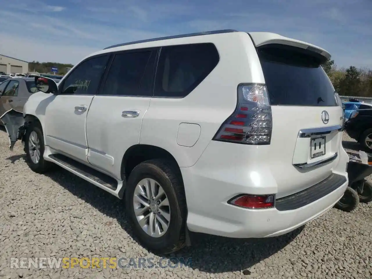 3 Фотография поврежденного автомобиля JTJBM7FX6K5226539 LEXUS GX 2019