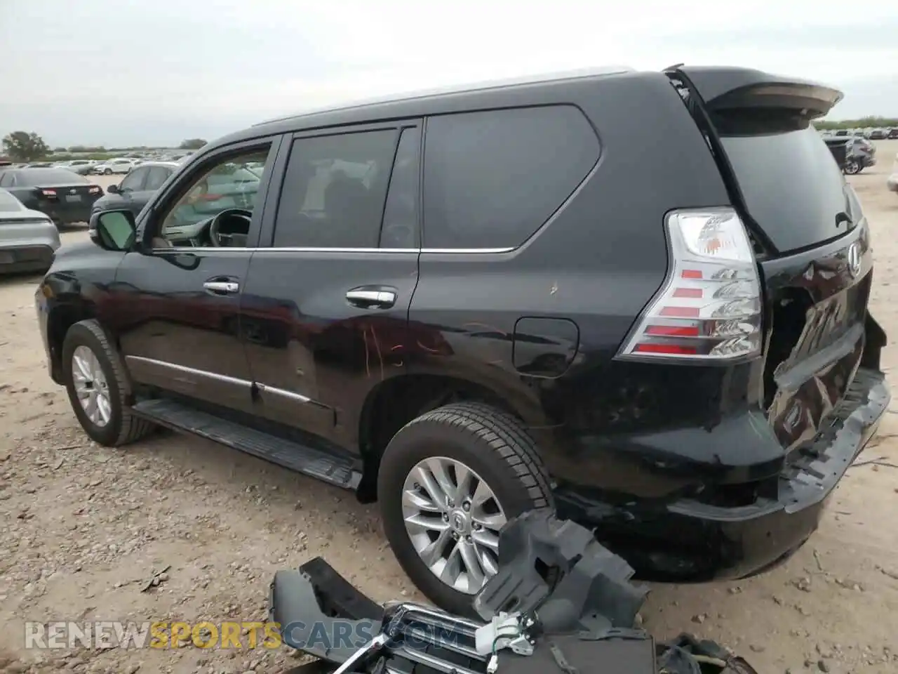 2 Фотография поврежденного автомобиля JTJBM7FX7K5210446 LEXUS GX 2019