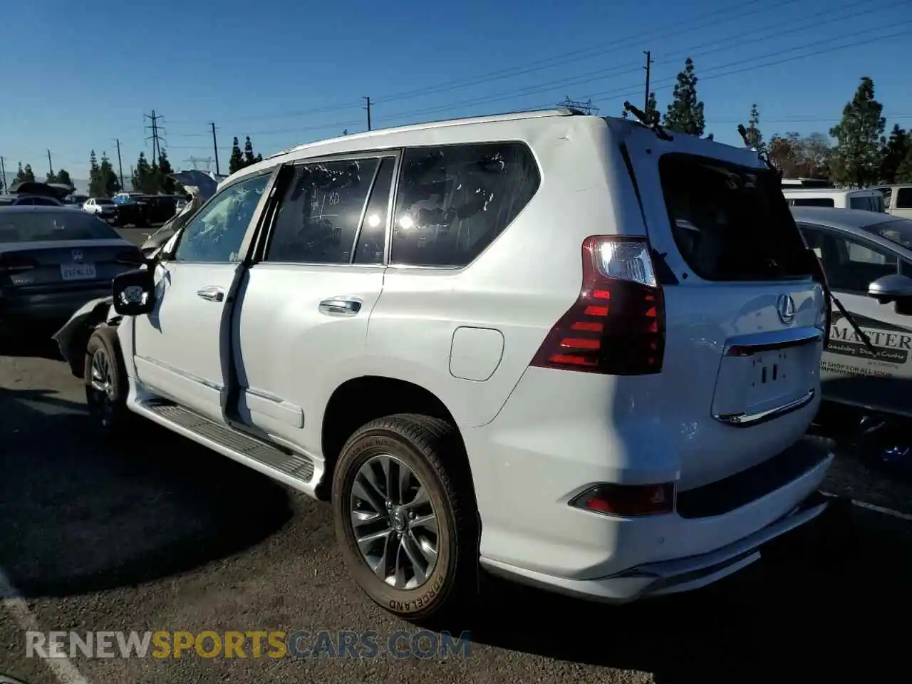 2 Фотография поврежденного автомобиля JTJBM7FX7K5210916 LEXUS GX 2019