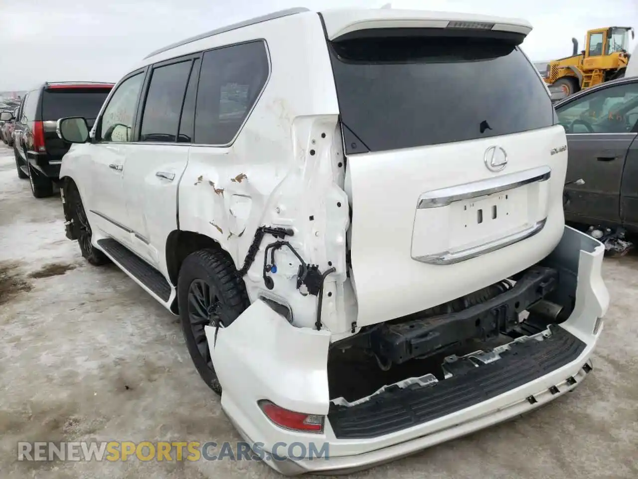 3 Фотография поврежденного автомобиля JTJJM7FX1K5233622 LEXUS GX 2019