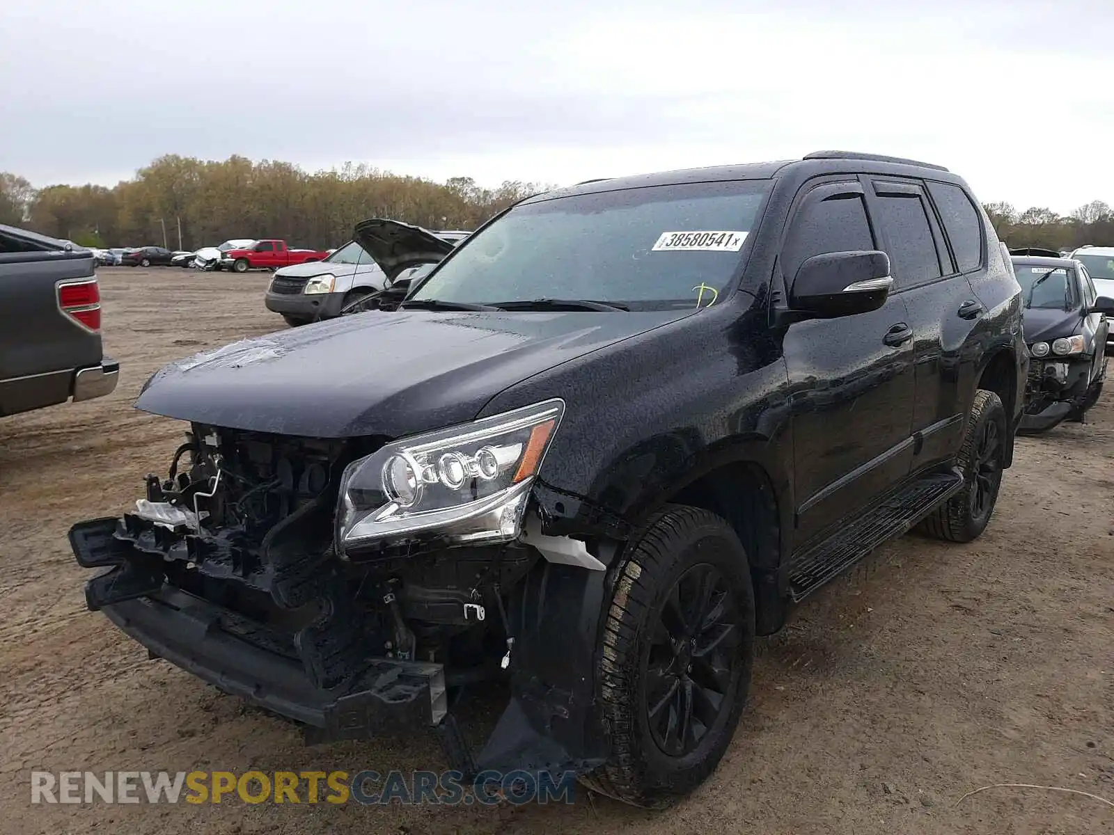 2 Photograph of a damaged car JTJJM7FX2K5212455 LEXUS GX 2019