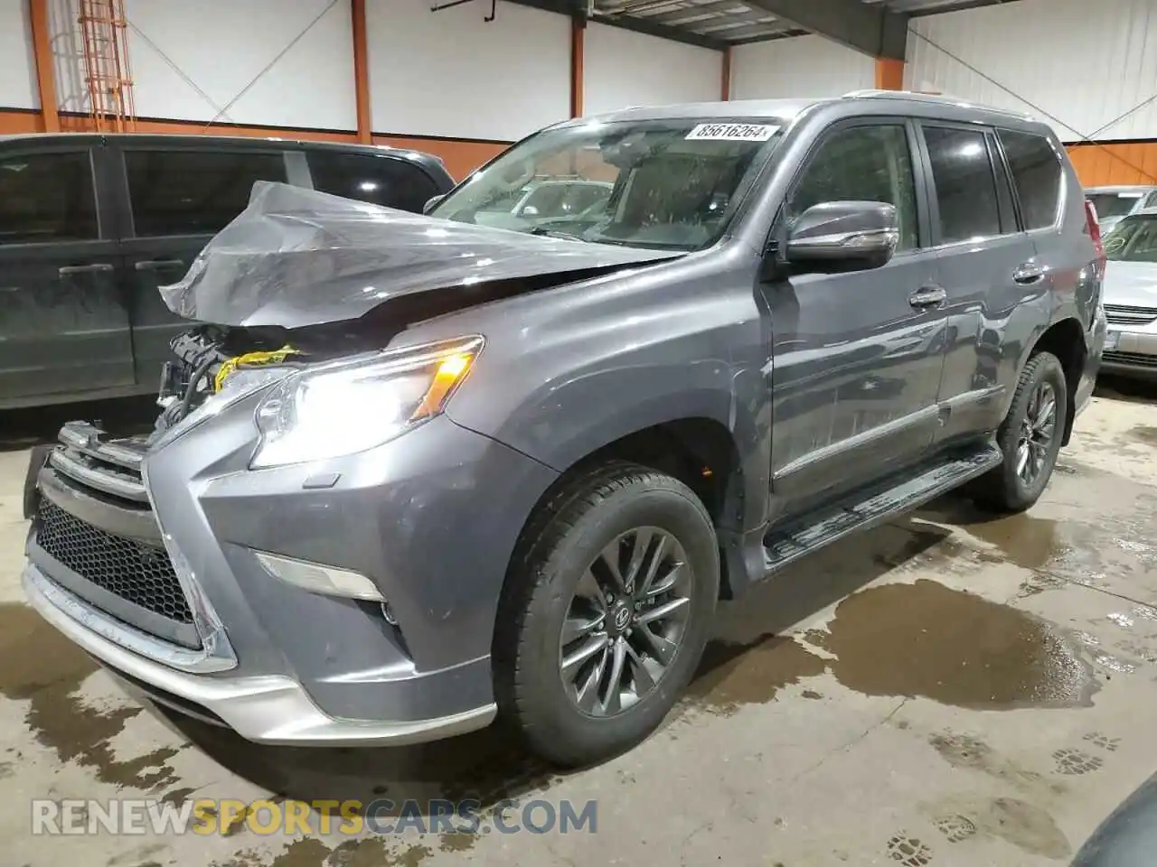 1 Photograph of a damaged car JTJJM7FX6K5216007 LEXUS GX 2019