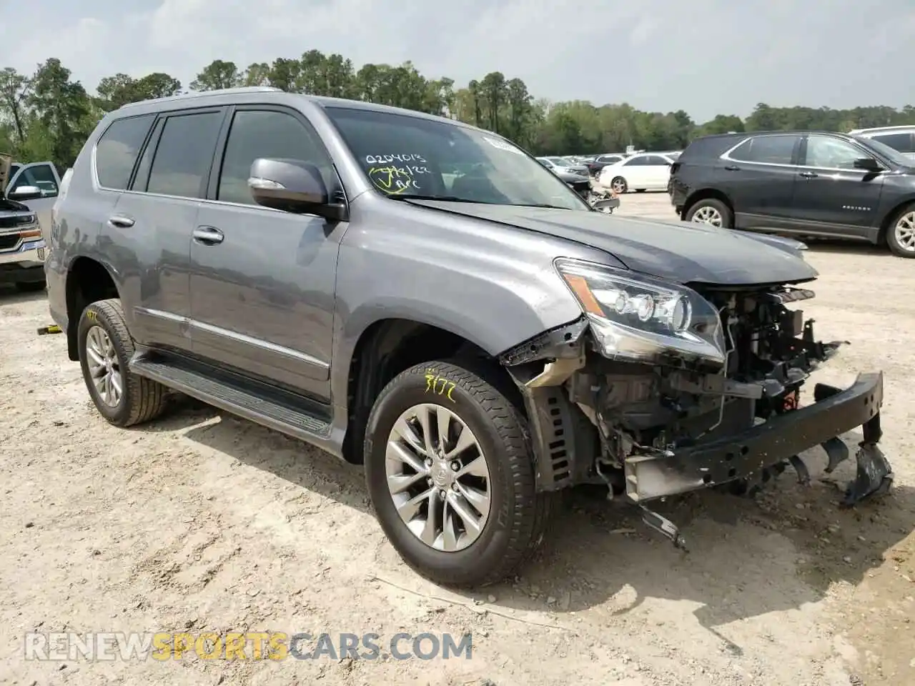 1 Фотография поврежденного автомобиля JTJJM7FX6K5222065 LEXUS GX 2019