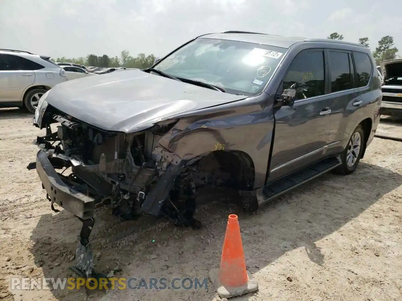 2 Фотография поврежденного автомобиля JTJJM7FX6K5222065 LEXUS GX 2019