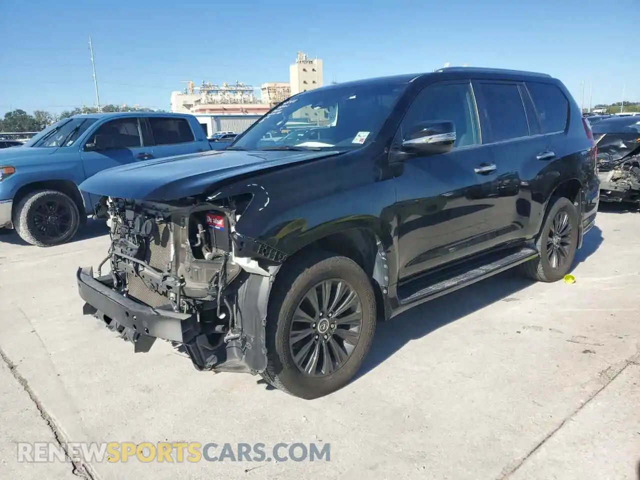1 Photograph of a damaged car JTJAM7BX0L5264352 LEXUS GX 2020