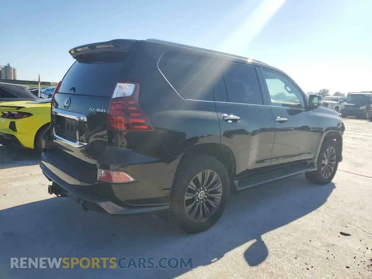3 Photograph of a damaged car JTJAM7BX0L5264352 LEXUS GX 2020