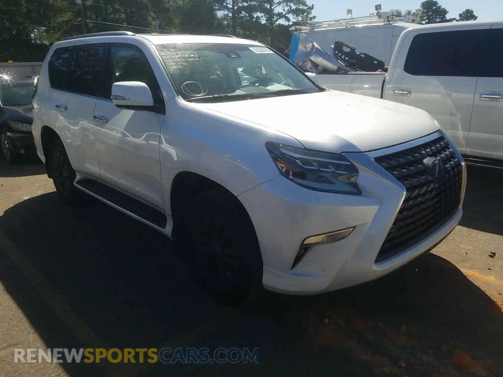 1 Photograph of a damaged car JTJAM7BX1L5243932 LEXUS GX 2020