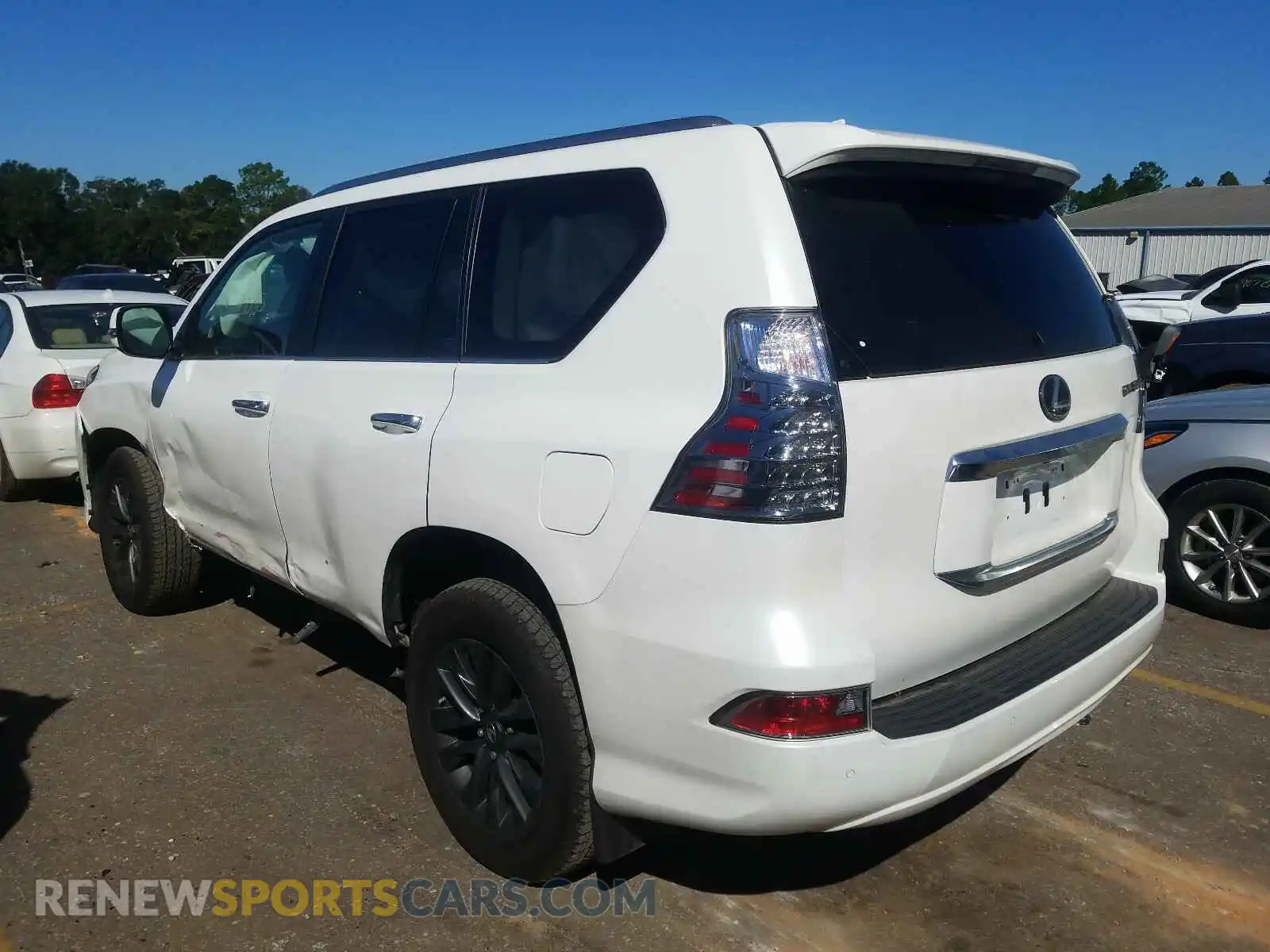 3 Photograph of a damaged car JTJAM7BX1L5243932 LEXUS GX 2020