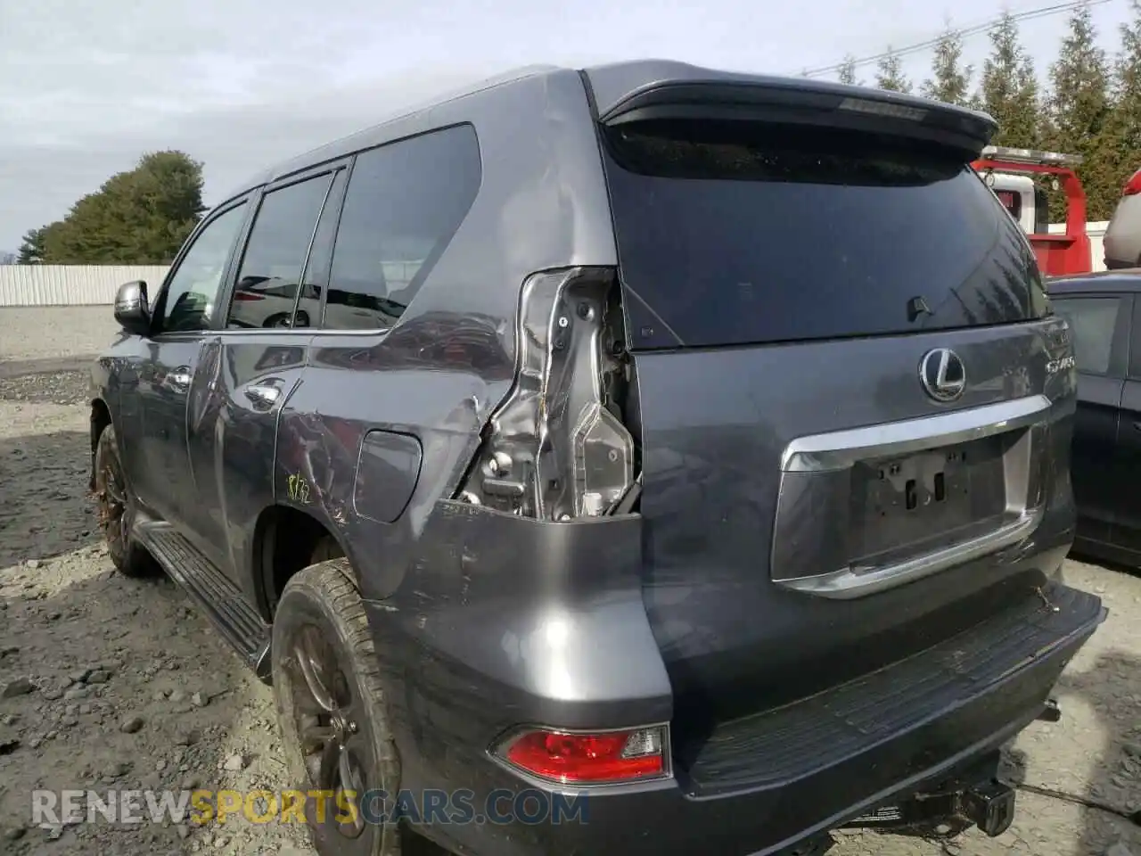3 Photograph of a damaged car JTJAM7BX1L5260312 LEXUS GX 2020