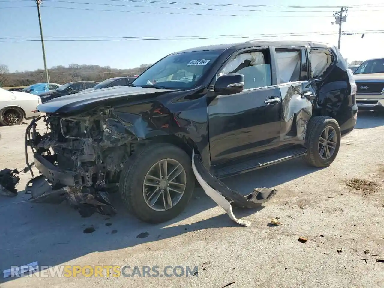1 Photograph of a damaged car JTJAM7BX2L5242059 LEXUS GX 2020