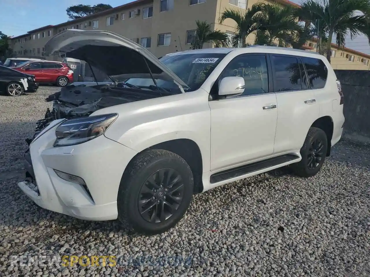 1 fotografías del automóvil dañado JTJAM7BX2L5267575 LEXUS GX 2020