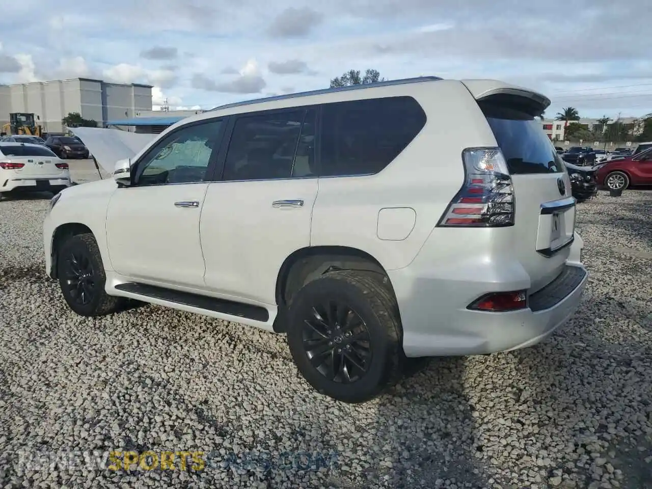 2 fotografías del automóvil dañado JTJAM7BX2L5267575 LEXUS GX 2020