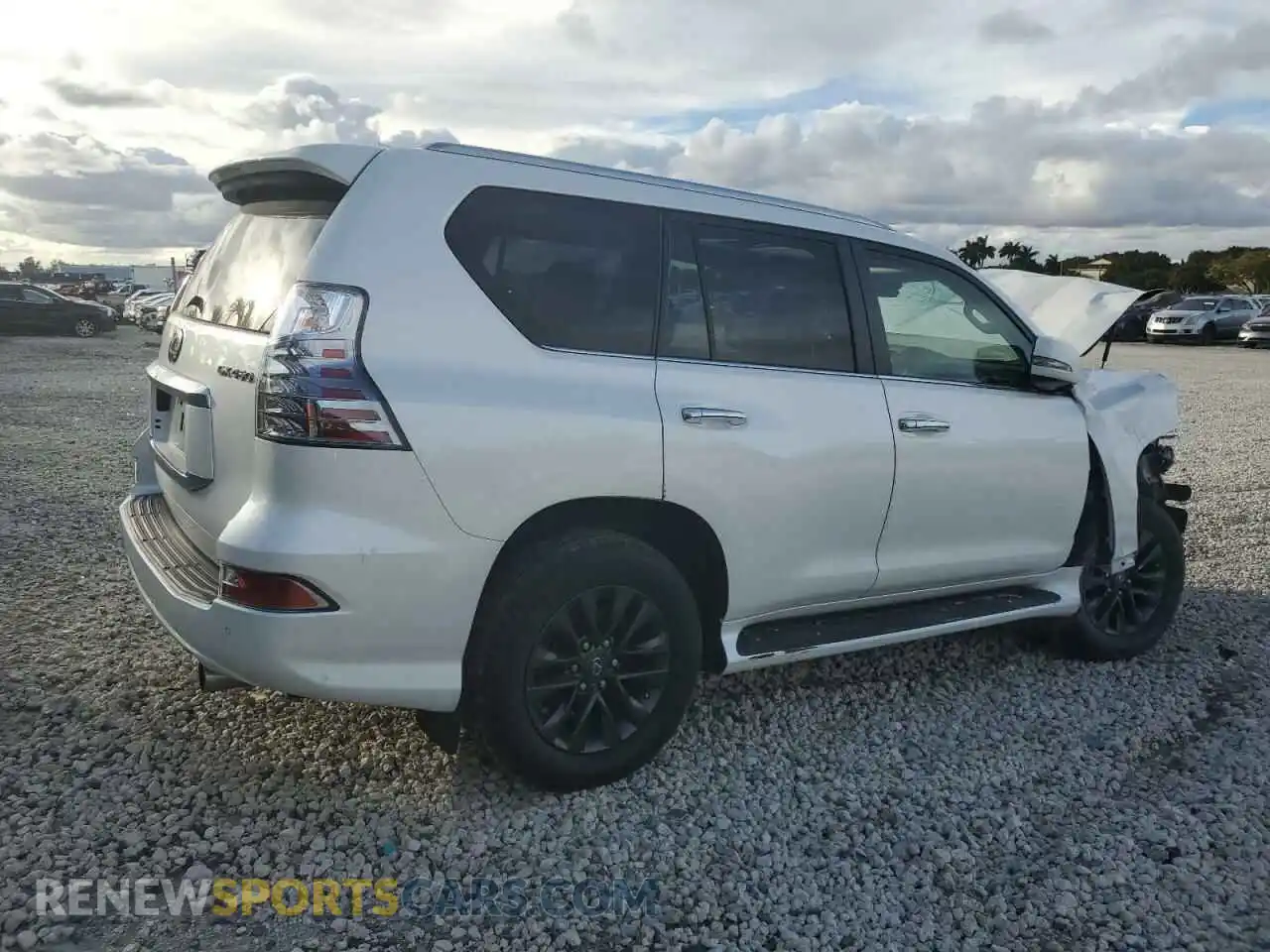 3 fotografías del automóvil dañado JTJAM7BX2L5267575 LEXUS GX 2020