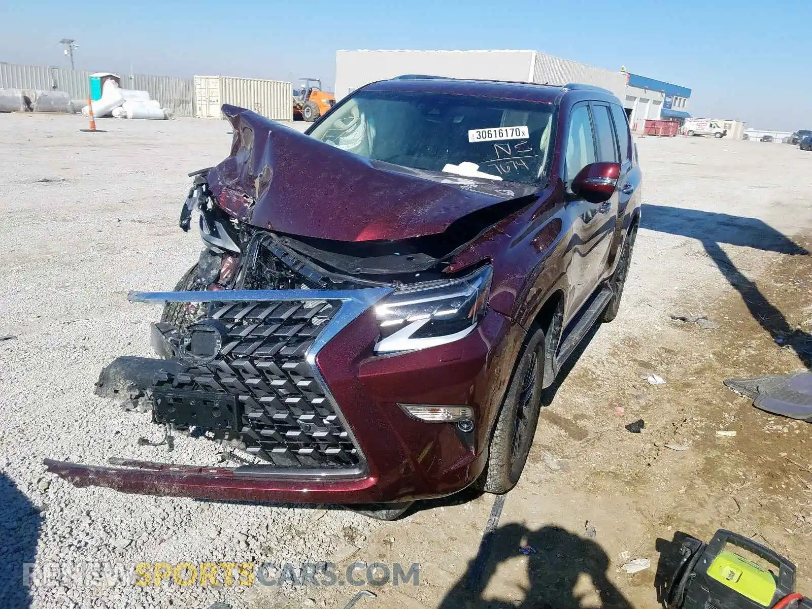 2 Photograph of a damaged car JTJAM7BX3L5247674 LEXUS GX 2020