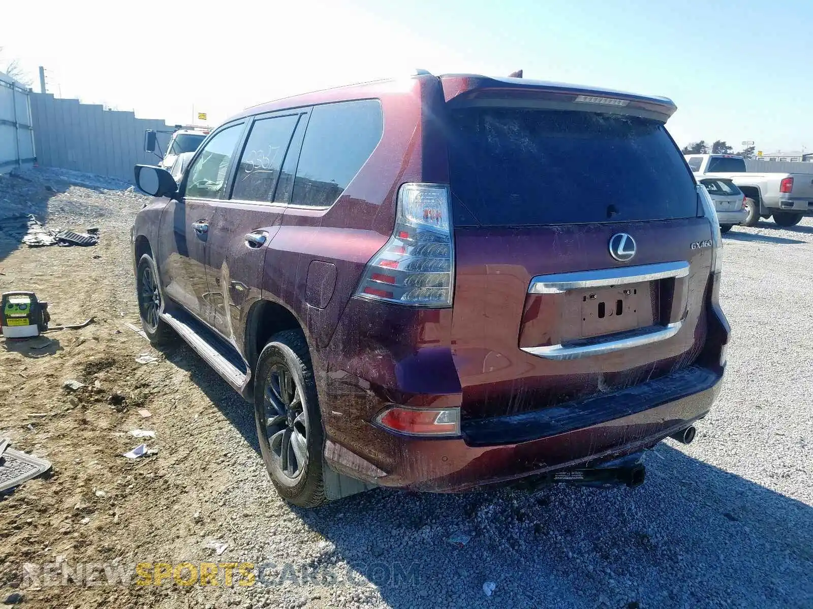 3 Photograph of a damaged car JTJAM7BX3L5247674 LEXUS GX 2020