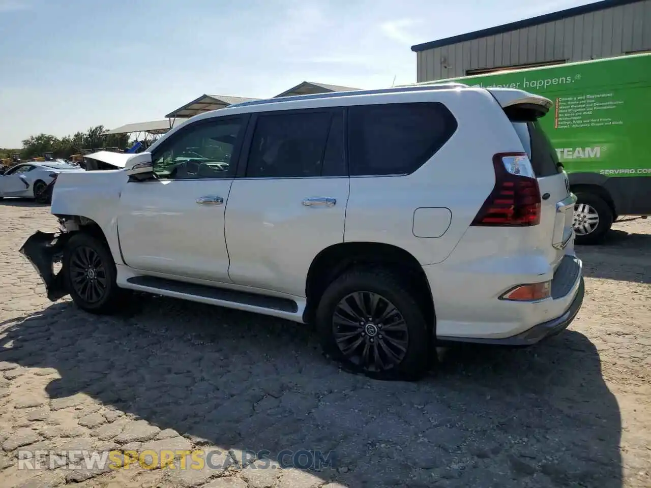 2 Фотография поврежденного автомобиля JTJAM7BX3L5263034 LEXUS GX 2020