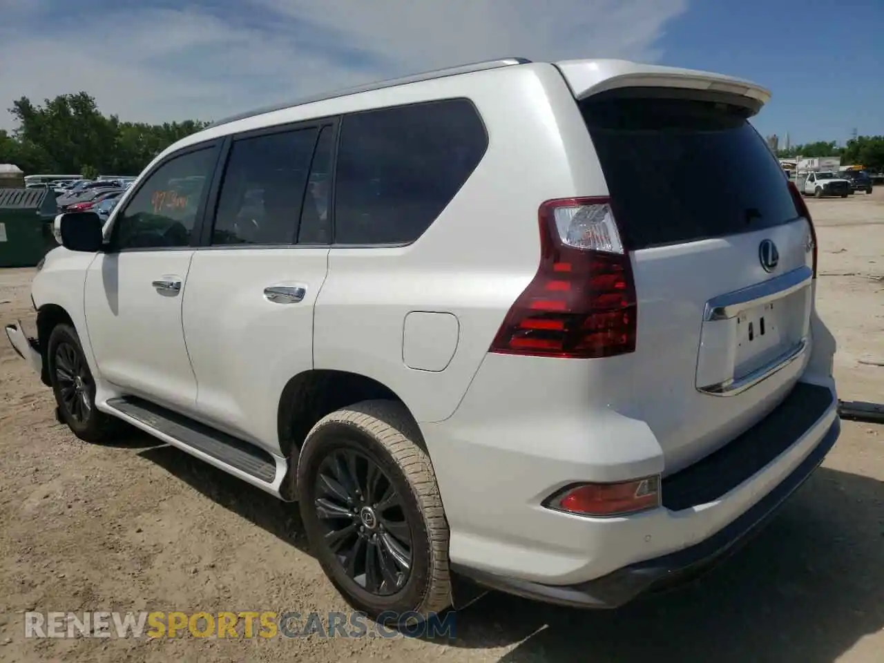 3 Photograph of a damaged car JTJAM7BX3L5263180 LEXUS GX 2020