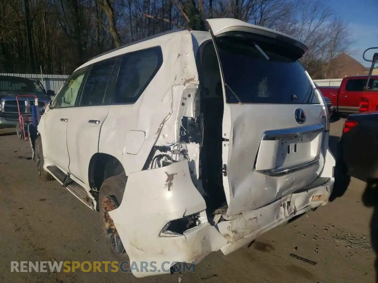 3 fotografías del automóvil dañado JTJAM7BX4L5252771 LEXUS GX 2020