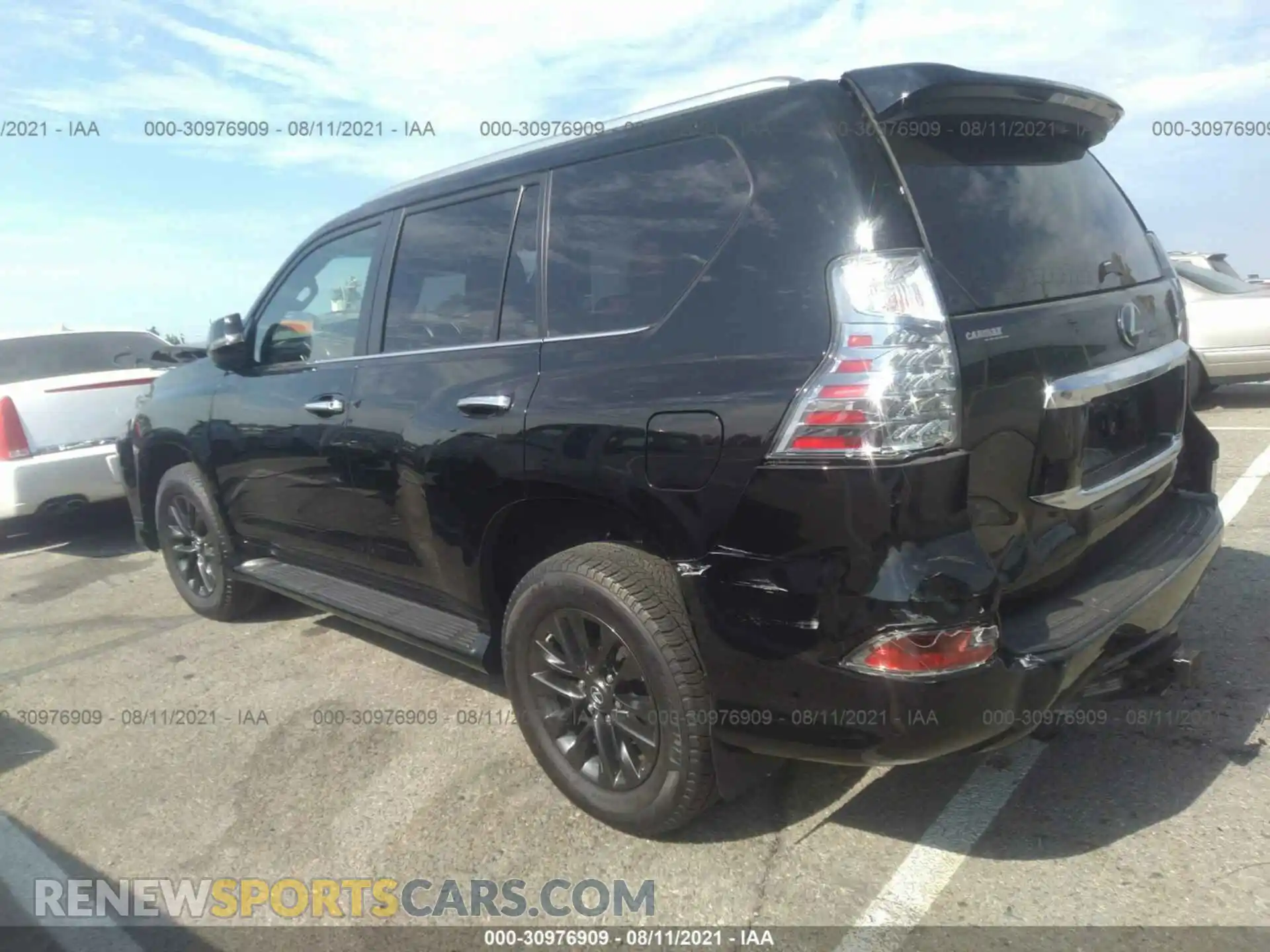 3 Photograph of a damaged car JTJAM7BX4L5261888 LEXUS GX 2020