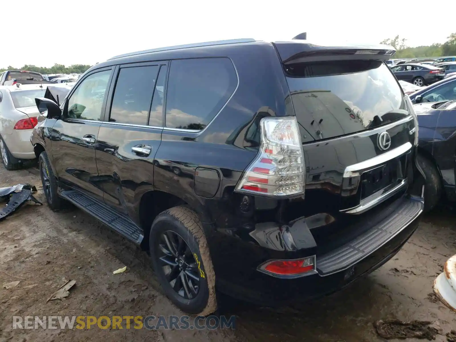 3 Photograph of a damaged car JTJAM7BX5L5245411 LEXUS GX 2020