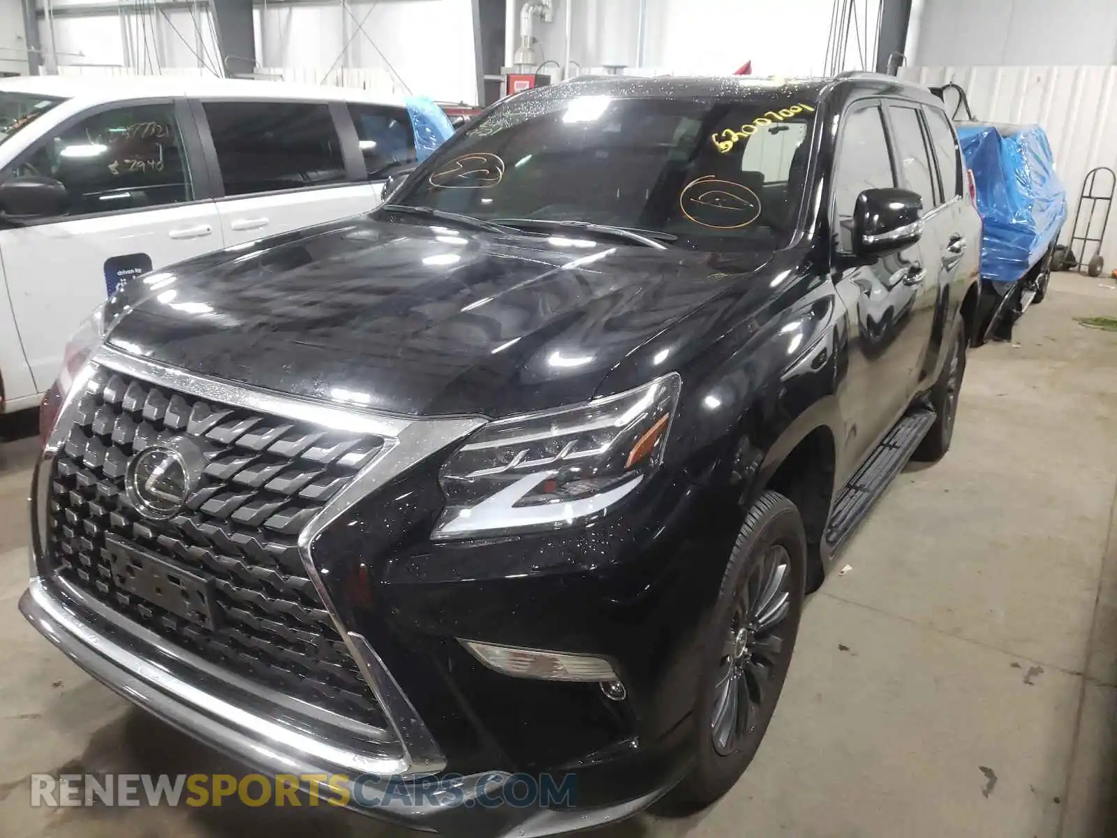 2 Photograph of a damaged car JTJAM7BX5L5253265 LEXUS GX 2020