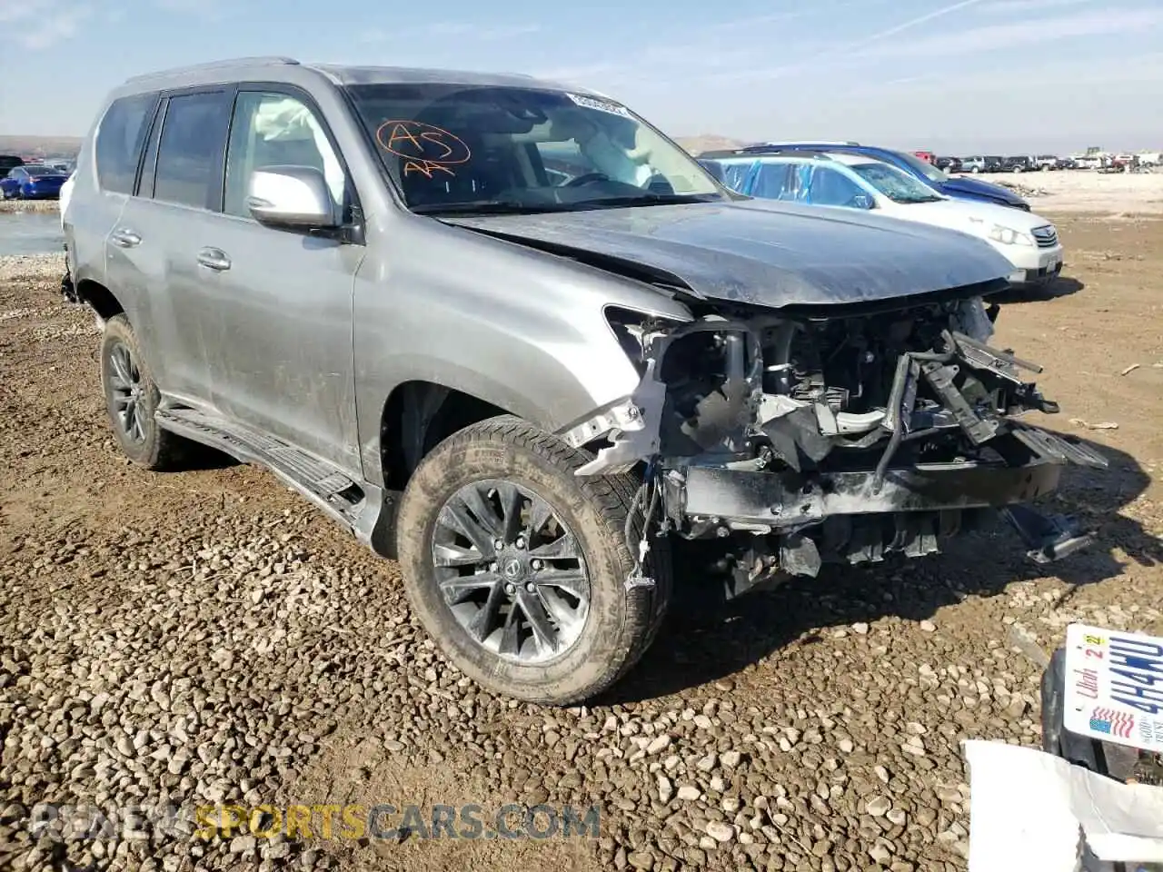 1 fotografías del automóvil dañado JTJAM7BX6L5250701 LEXUS GX 2020