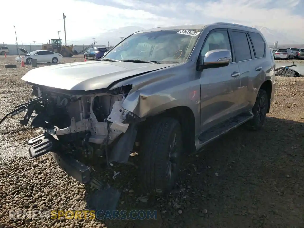 2 fotografías del automóvil dañado JTJAM7BX6L5250701 LEXUS GX 2020