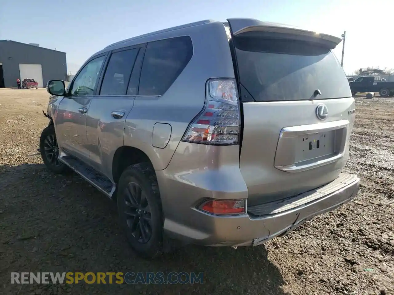 3 fotografías del automóvil dañado JTJAM7BX6L5250701 LEXUS GX 2020